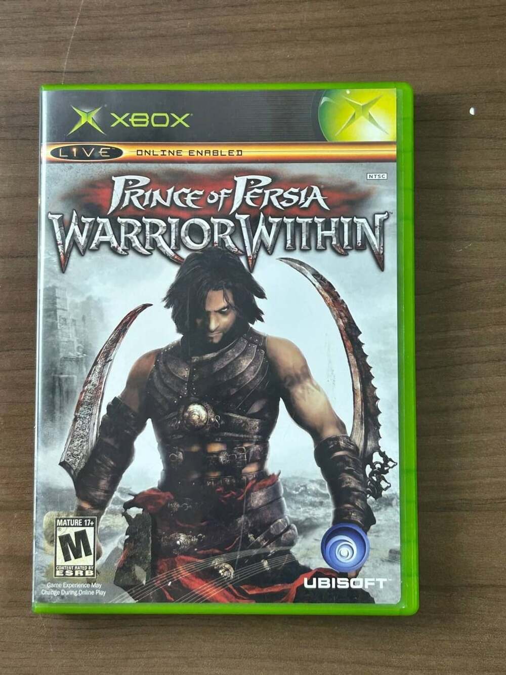 Prince of Persia Warrior Within Microsoft Xbox 2004 NTSC Disc Case No Manual